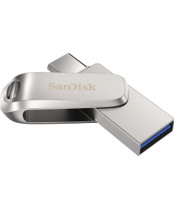 Alternative view of SanDisk Ultra Dual Drive Luxe USB Type-C™ Flash Drive - 32GB  (Silver)