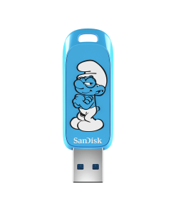 SanDisk Smurfs USB Flash Drive - 64GB