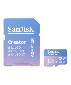 Alternative view of SanDisk Creator microSD Card - 128GB