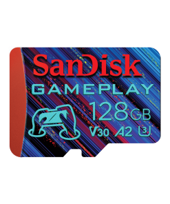 SanDisk GamePlay microSD™ Card for Mobile and Handheld Console Gaming - 128GB