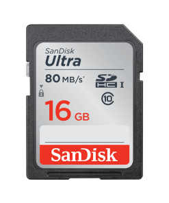 SanDisk Ultra® SDHC™ UHS-I card and SDXC™ UHS-I card - 16GB